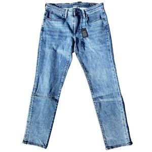 BONOBOS Mens Jeans 31/30 Stretch Light wash  Slim Taper 5 Pocket